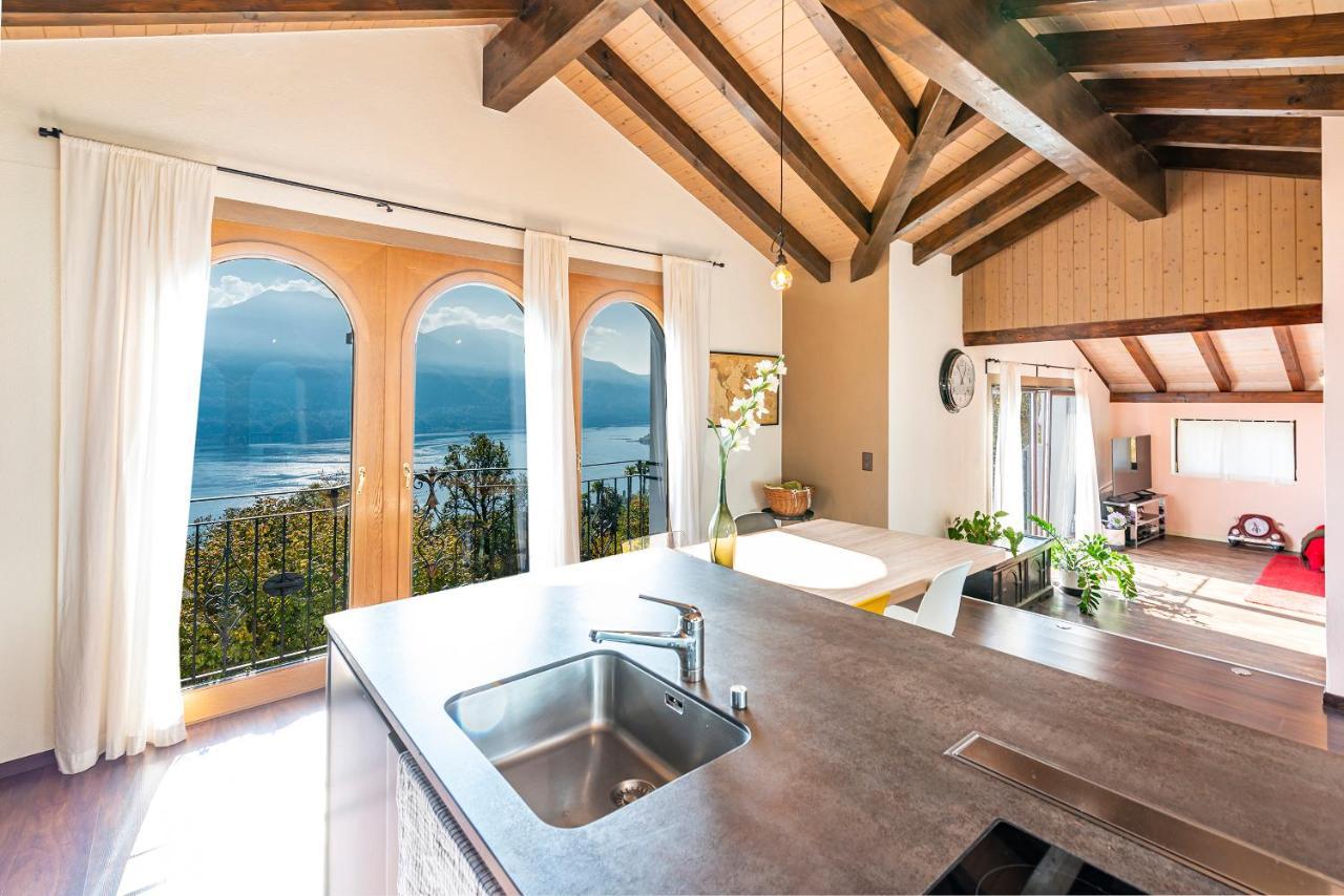Casa Luna - Wonderful Lake View Brione sopra Minusio Экстерьер фото