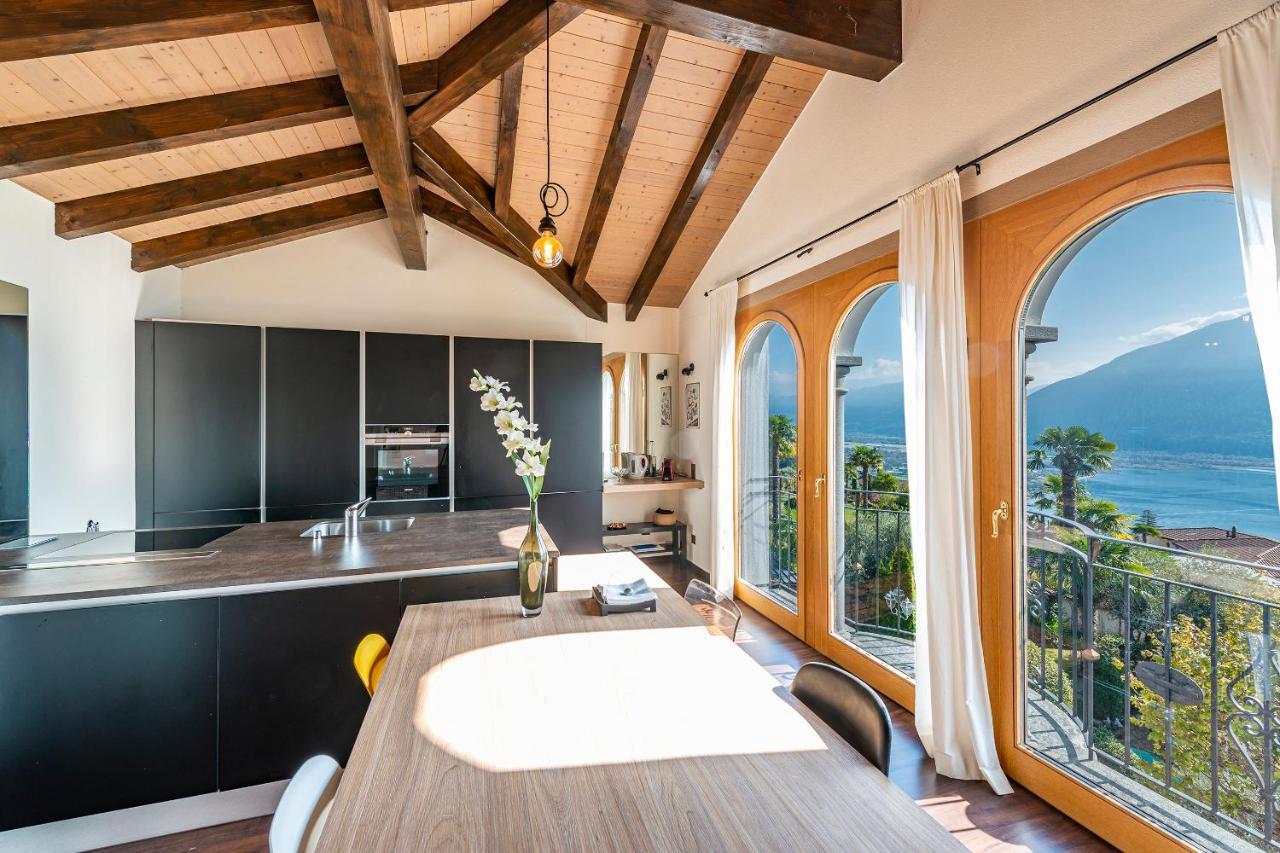 Casa Luna - Wonderful Lake View Brione sopra Minusio Экстерьер фото
