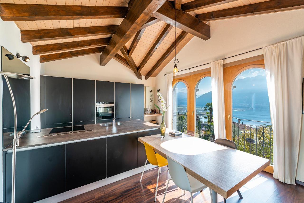 Casa Luna - Wonderful Lake View Brione sopra Minusio Экстерьер фото