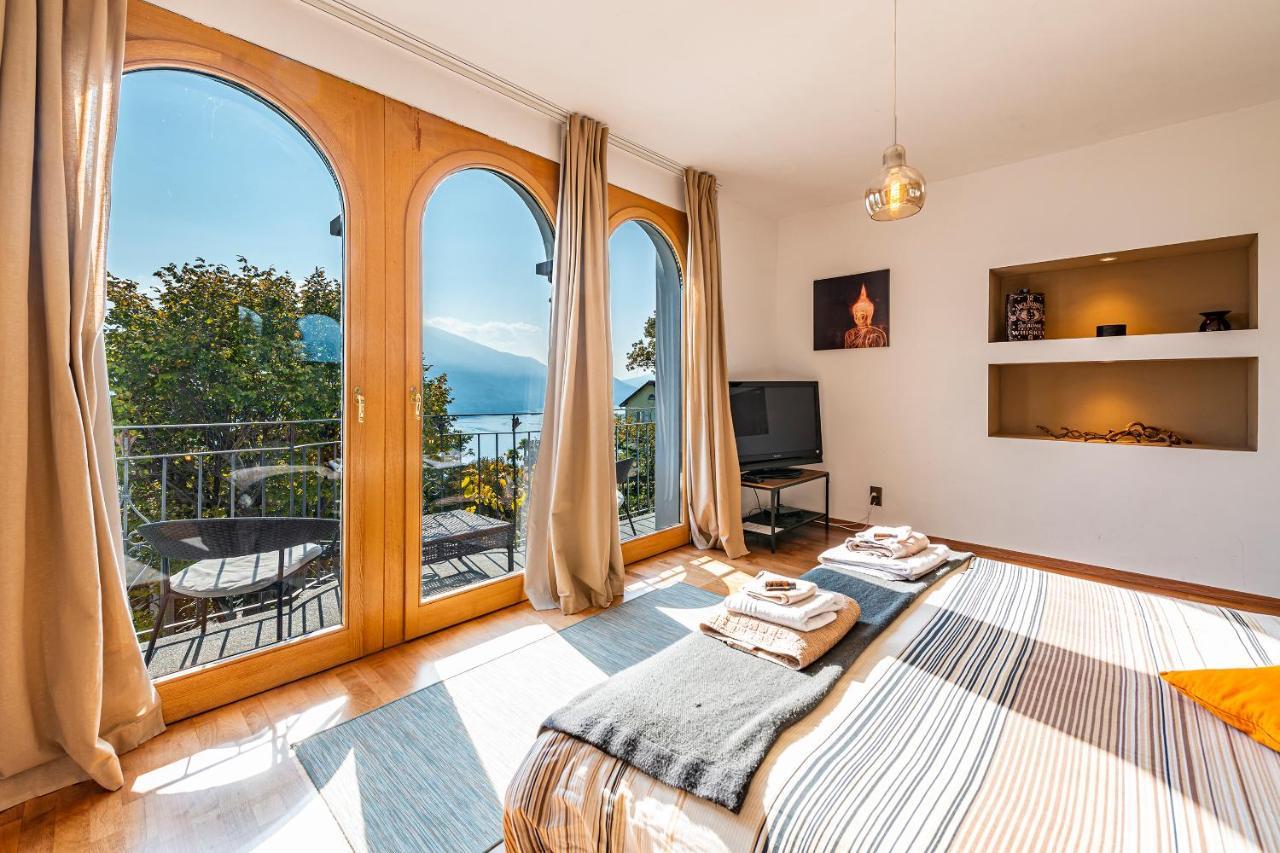 Casa Luna - Wonderful Lake View Brione sopra Minusio Экстерьер фото
